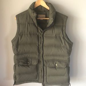 FILSON & CO Duck Down Filled Vest - Like New - Large